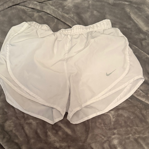 Medium Nike Women's Athletic Shorts - Black, Gray, and White Set - Picture 5 of 5